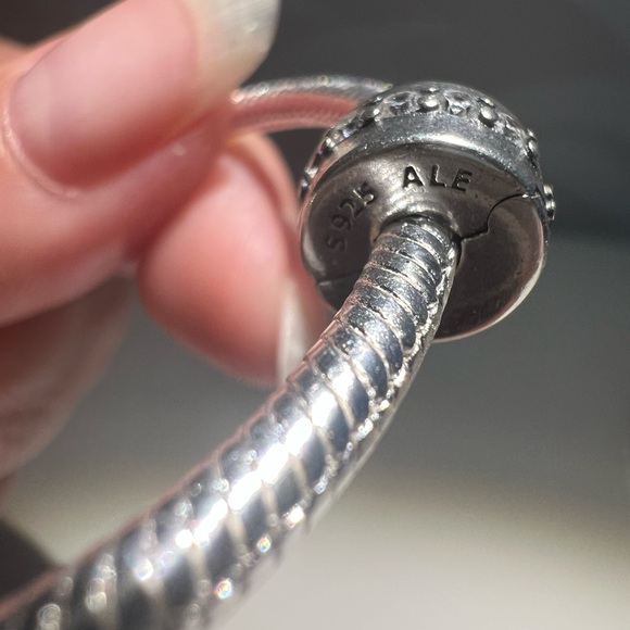 PAIR • Sparkling Spacer Clip Charms - Picture 6 of 13